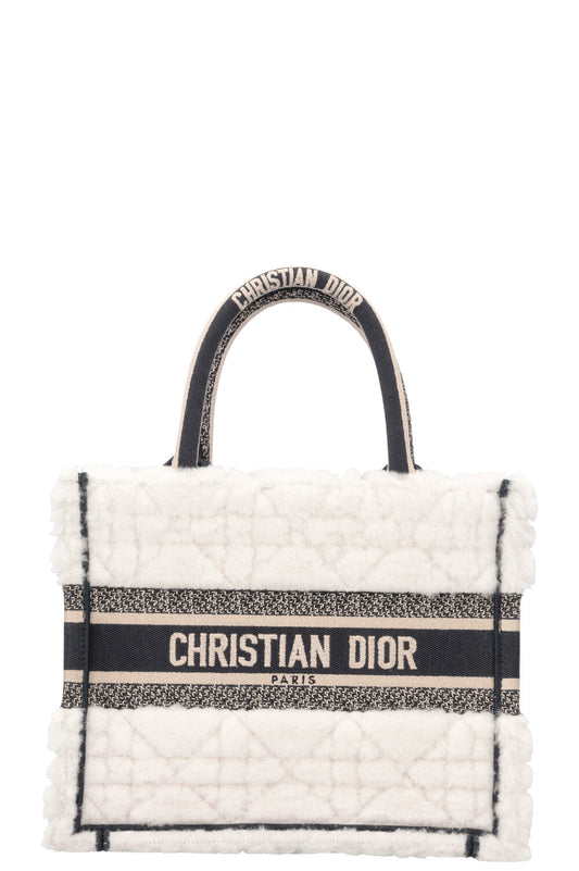 Christian Dior Book Tote Shearling Small Rovelle Bags