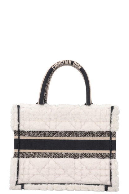 Christian Dior Book Tote Shearling Small Rovelle Bags