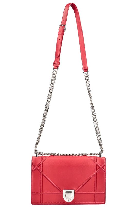Christian Dior Diorama Medium Crossbody Bag Red Rovelle Bags