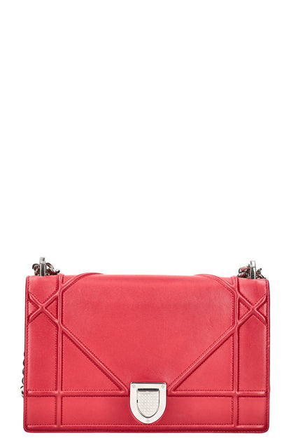 Christian Dior Diorama Medium Crossbody Bag Red Rovelle Bags