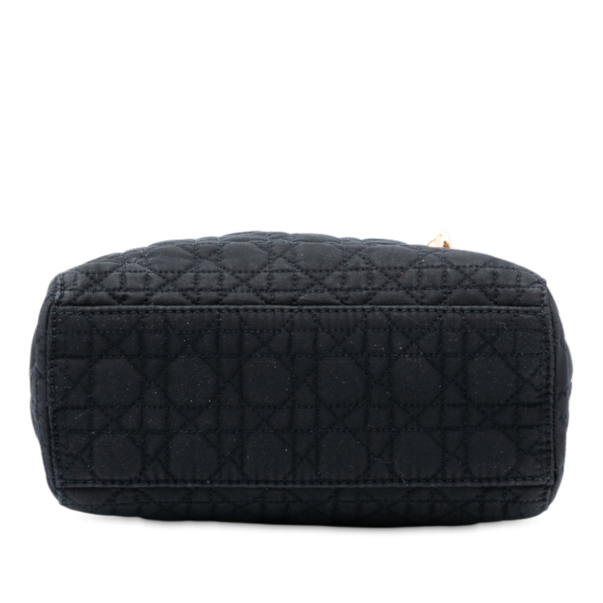 Black Dior Mini Nylon Cannage Lady Dior Satchel Rovelle Bags