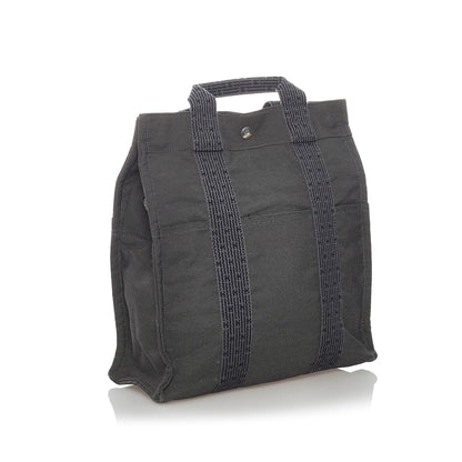 Luxury Hermes Herline Canvas Backpack Mm Shg-Jth1Jl