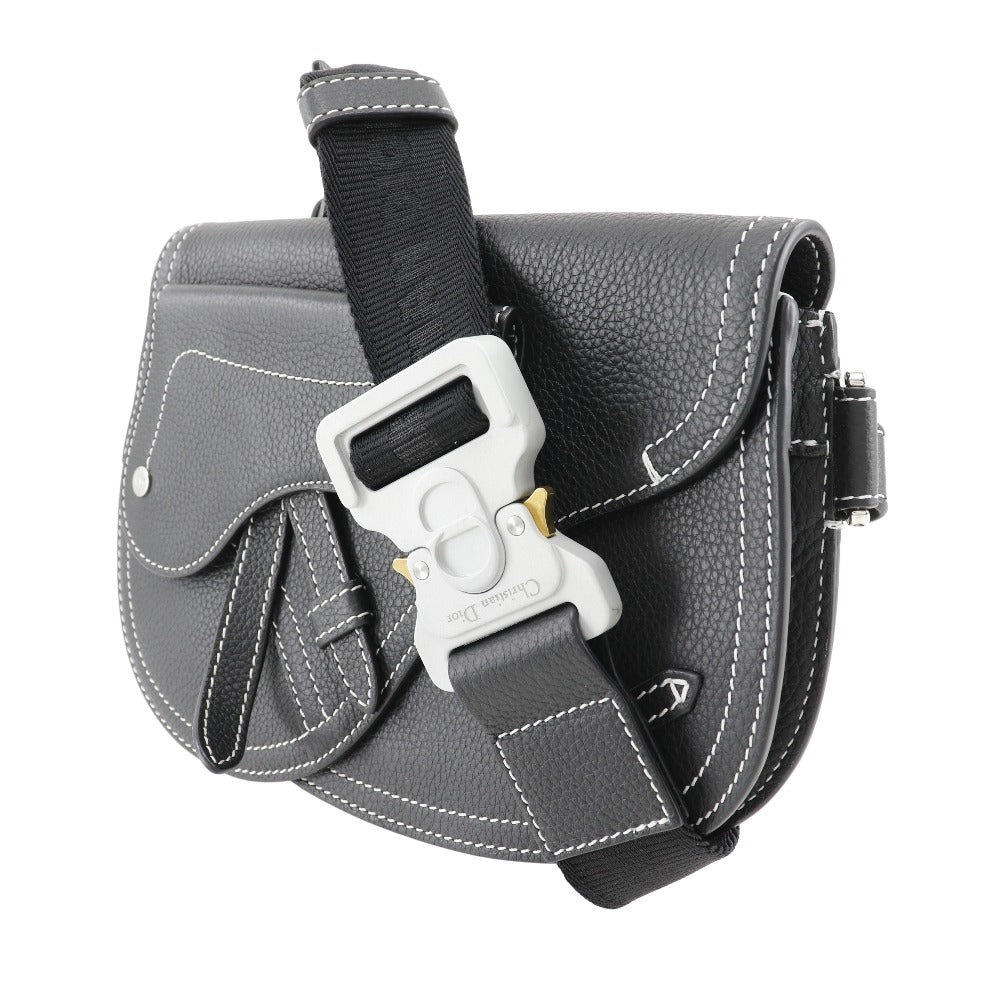 Dior Sling bag Calfskin black saddle mens Rovelle Bags