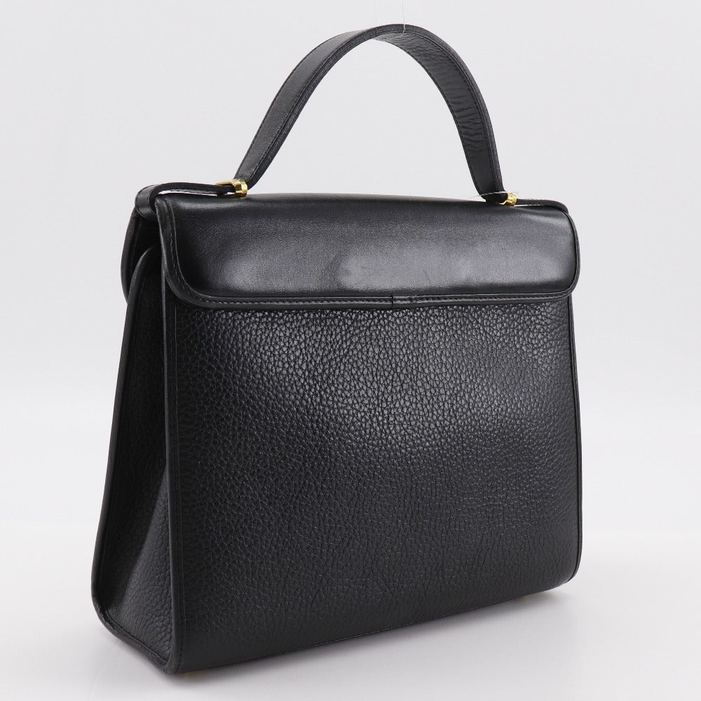 Christian Dior Handbag Calfskin black One handle CD logo Women Rovelle Bags