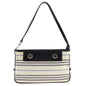 BURBERRY Shoulder Bag canvas off white one belt Women
