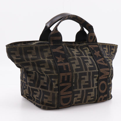 Fendi Luxury Canvas Red Handbag Style 20 Rovelle Bags