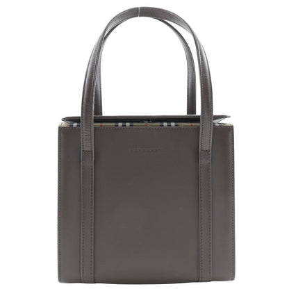 Burberry Box Nova Leather Handbag