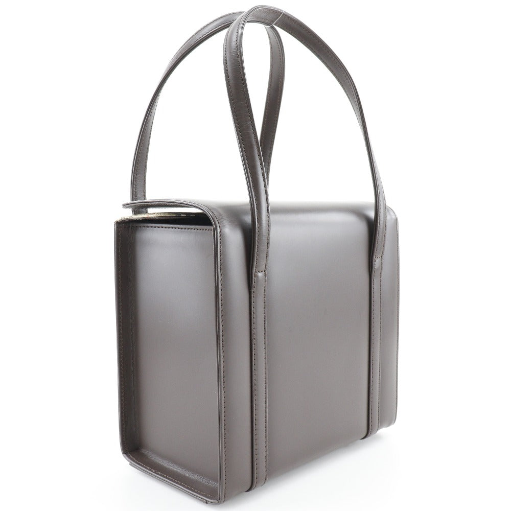 Burberry Box Nova Leather Handbag