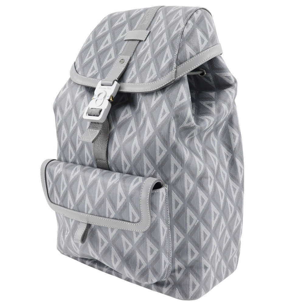 Christian Dior Backpack 1ESBA021CDP PVC gray Backpack HIT THE ROAD mens Rovelle Bags