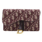 Christian Dior Waist bag canvas Bordeaux 2-way clutch Trotter saddle Women Rovelle Bags