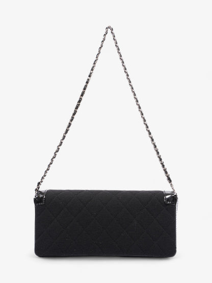 Chanel Mademoiselle East West Black Canvas Rovelle Bags