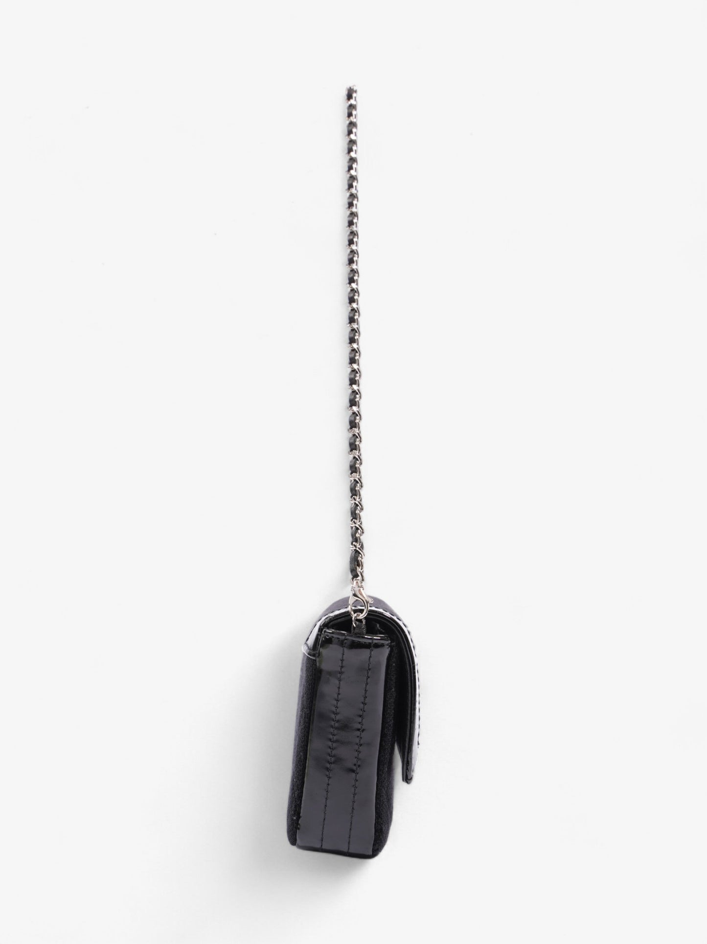 Chanel Mademoiselle East West Black Canvas Rovelle Bags