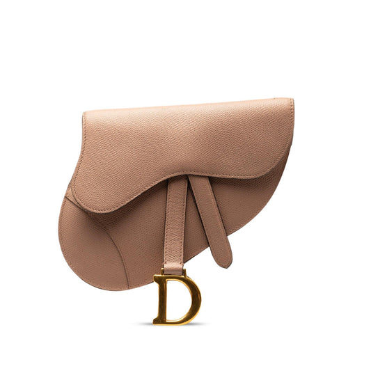 Brown Dior Leather Saddle Belt Bag Rovelle Bags