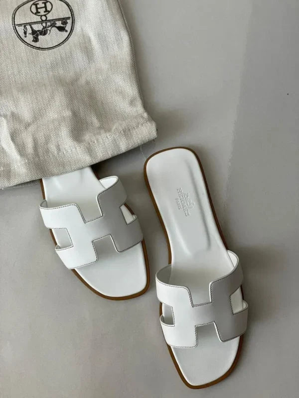 Designer Hermes Oran H Cut Sandals
