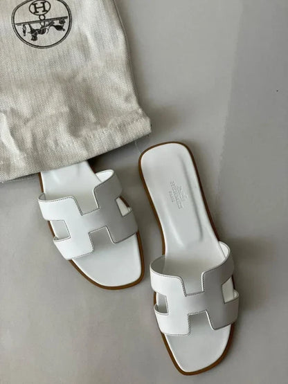 Designer Hermes Oran H Cut Sandals