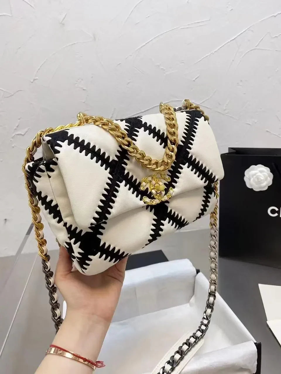 Chanel Flap Stitch Bag