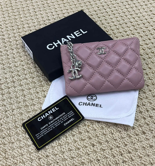 Chanel Wallet With Chain Logo