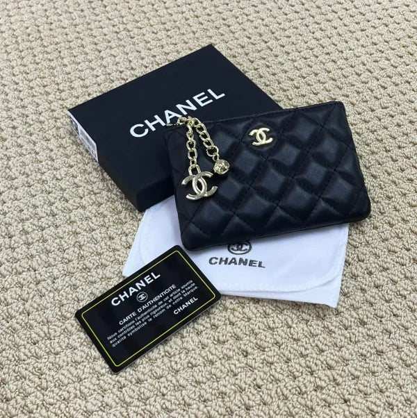 Chanel Wallet With Chain Logo