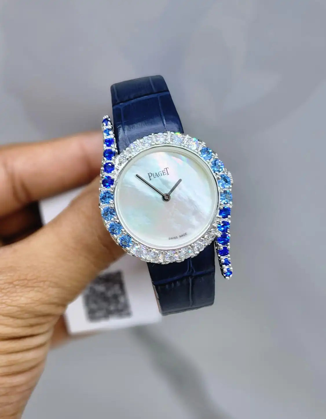 Piaget Limelight Gala Watch In White Gold Set With 20 Cut Diamonds