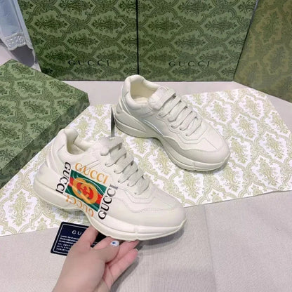 Gucci Rhyton Logo Leather Sneaker