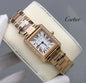 Cartier Tank Anglaise Quartz Rose Gold Watch