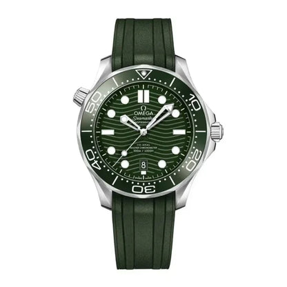 Omega Black Yellow Gold And Stainless Steel Seamaster Chronometer Men鈥檚 Watch