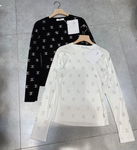 Chanel Monogram Printed Sweatshirt
