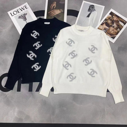 Chanel Monogram Printed Sweatshirt