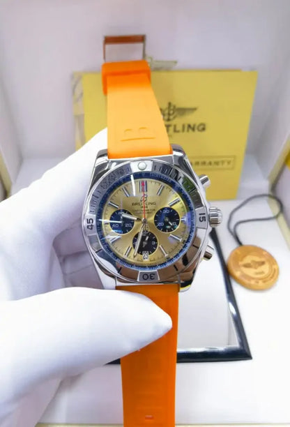 Breitling Chronomat Rubber Wristwatch