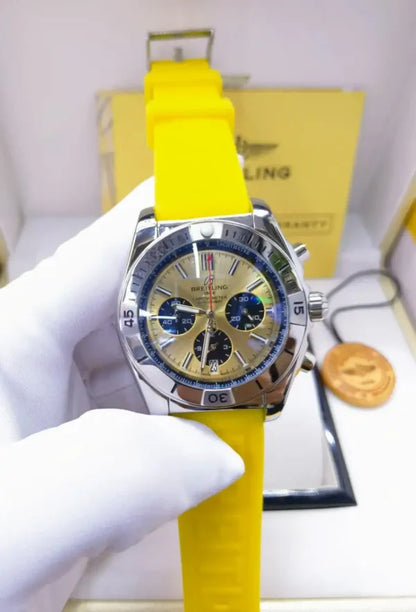 Breitling Chronomat Rubber Wristwatch