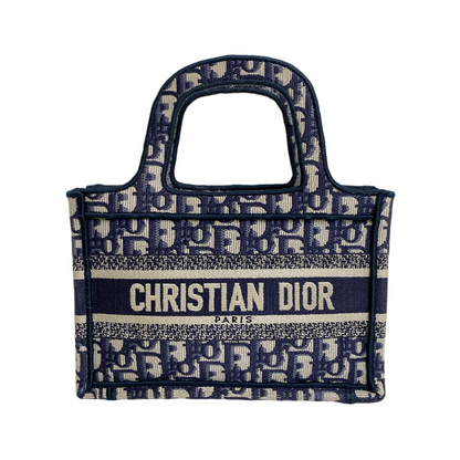 Dior Book Tote Lou Mini Canvas Tote Bag Rovelle Bags