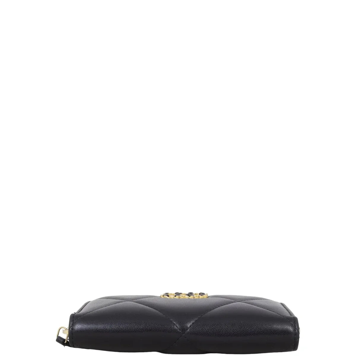 Chanel 19 lambskin wallet
