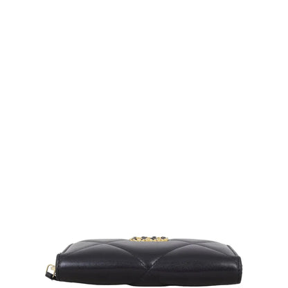 Chanel 19 lambskin wallet