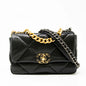 CHANEL 19 Small Flap Bag Black