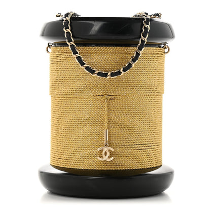 Chanel Luxury Leather Black Clutch Black Rovelle Bags