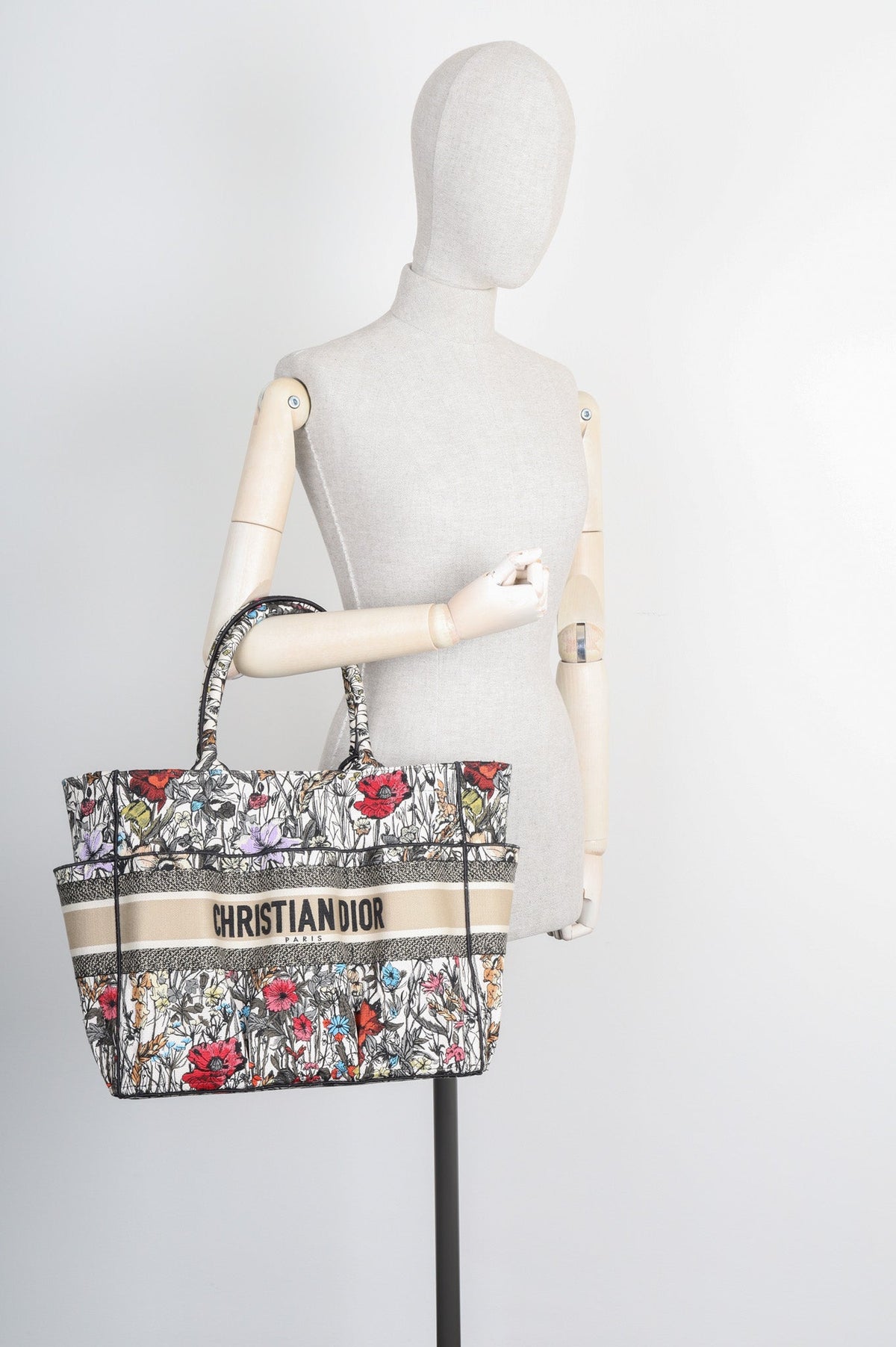 Dior Book Tote Canvas Tote Bag Rovelle Bags