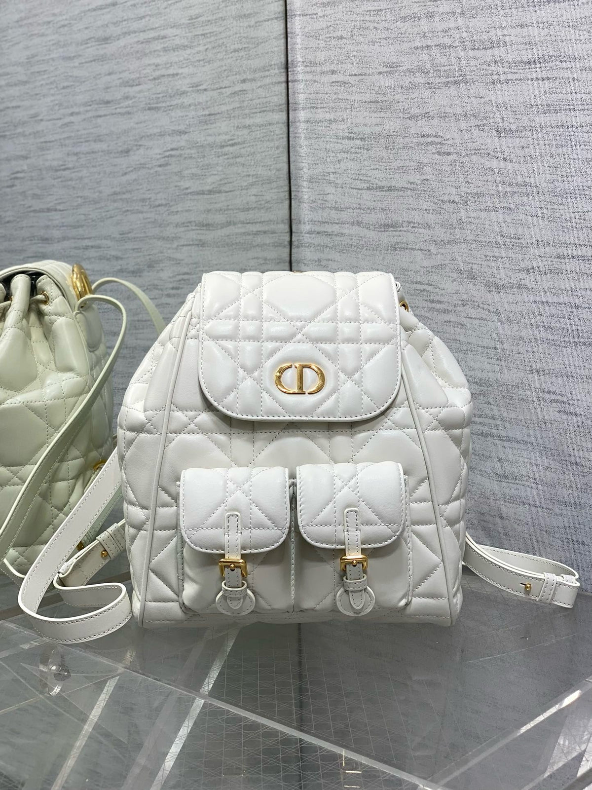 Dior Leather Mini Backpack Rovelle Bags