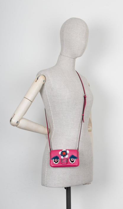 FENDI Micro Monster Baguette Pink Rovelle Bags