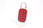 Dior Call in Dior Phone Bag in Red Cannage Patent Leather Rovelle Bags
