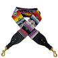 CHRISTIAN DIOR Studded Embroidered Canvas Shoulder Strap Rainbow Rovelle Bags