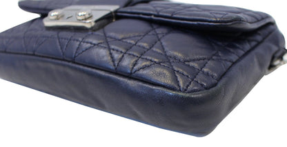 CHRISTIAN DIOR Miss Dior Cannage Quilted Leather Crossbody Bag Black Rovelle Bags