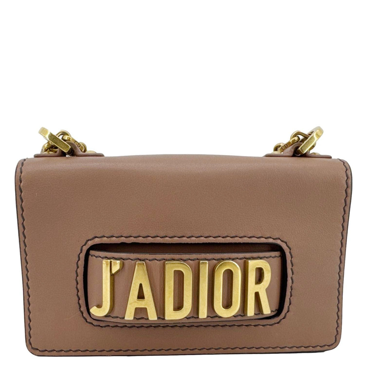 Christian Dior J'Adior Flap Mini Leather Chain Shoulder Bag Rose Poudre Rovelle Bags