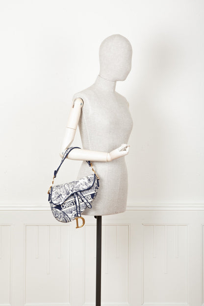 Dior Canvas Handbag Rovelle Bags