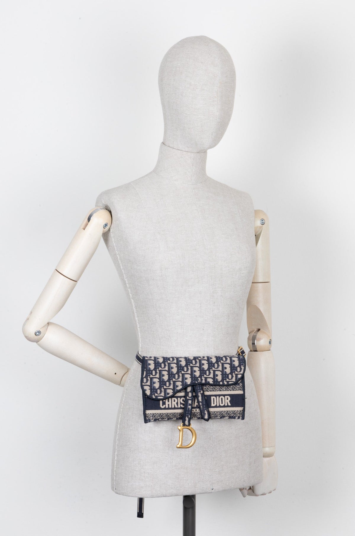 Christian Dior Saddle Belt Pouch Oblique Canvas Rovelle Bags