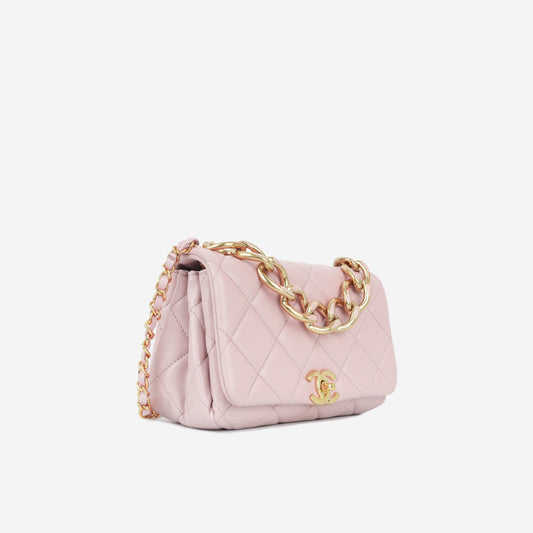 Chanel Seasonal Enamel Chain Top Flap Rovelle Bags