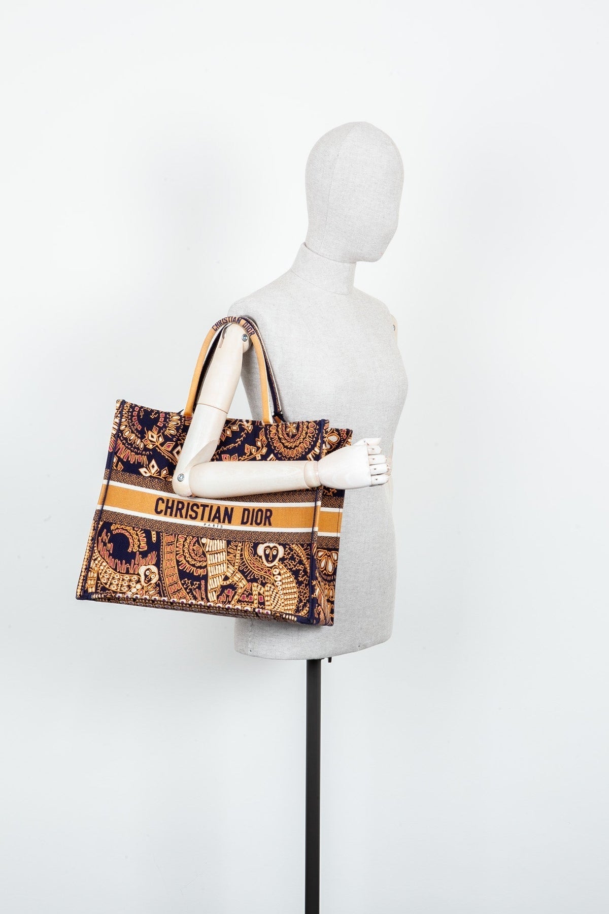 Dior Book Tote Canvas Tote Bag Rovelle Bags