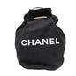 Chanel Black Logo Canvas Big Drawstring Cosmetic Bag Rovelle Bags