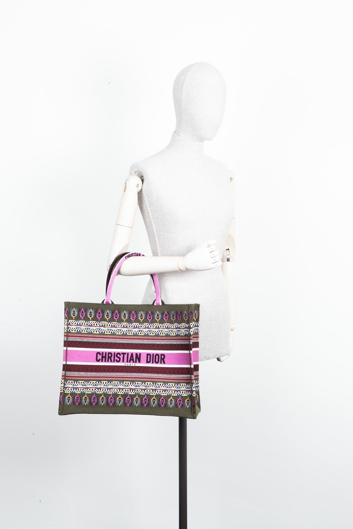 Dior Book Tote Canvas Tote Bag Rovelle Bags