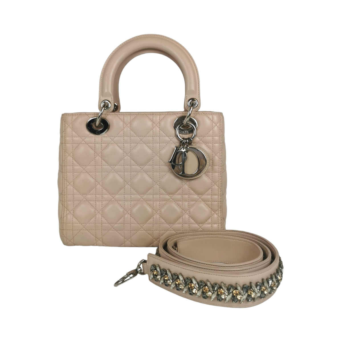 Dior Lady Dior Quilted Leather Shoulder Bag Rovelle Bags