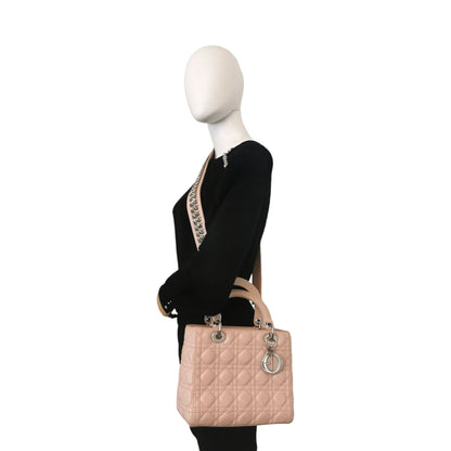 Dior Lady Dior Quilted Leather Shoulder Bag Rovelle Bags